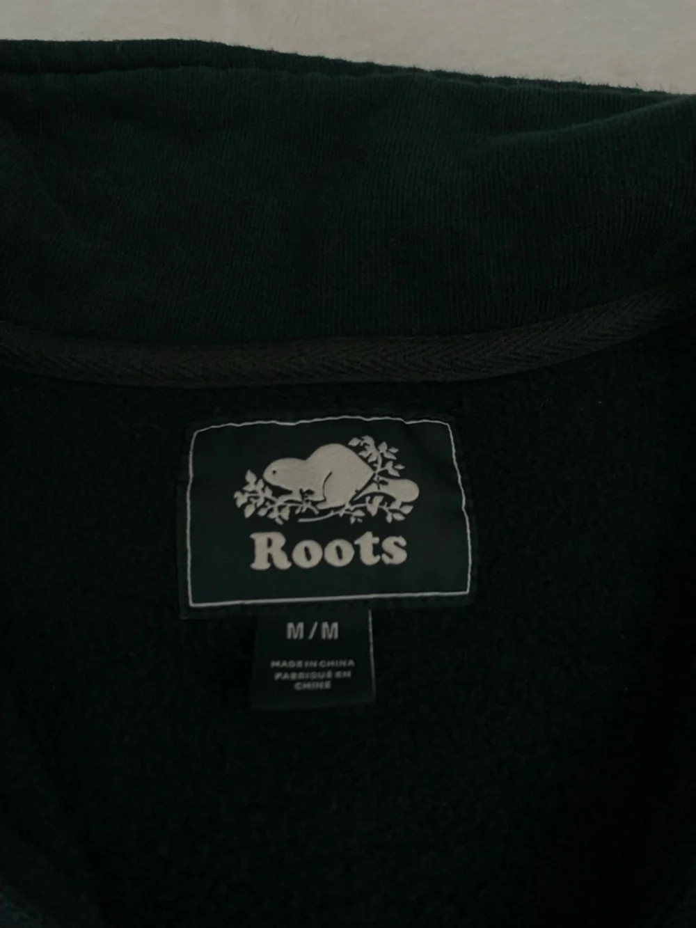 Roots Forest Green Zip-Up Sweater - Picture 4 of 6